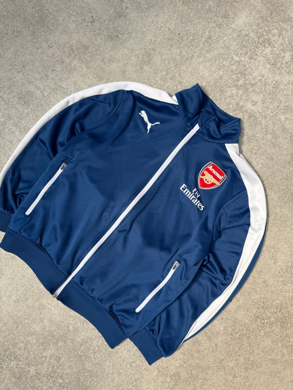 2015-2016 Arsenal Puma Track Jacket / Small