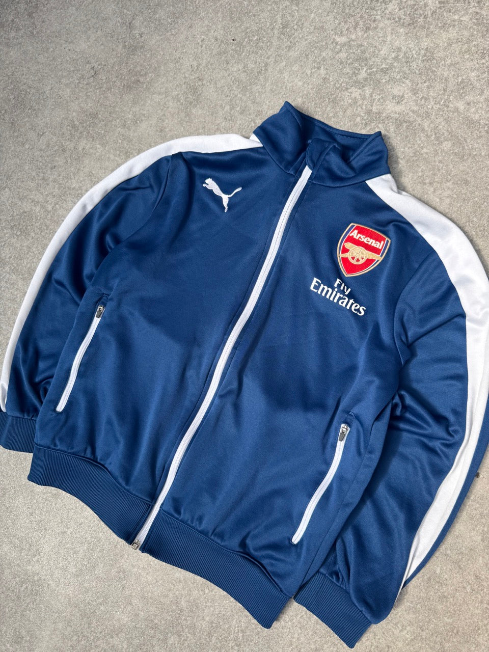 2015-2016 Arsenal Puma Track Jacket / Small