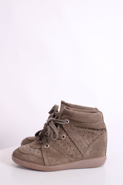 Isabel Marant Khaki Trainer Heel Khaki 37 | O/S, Khaki