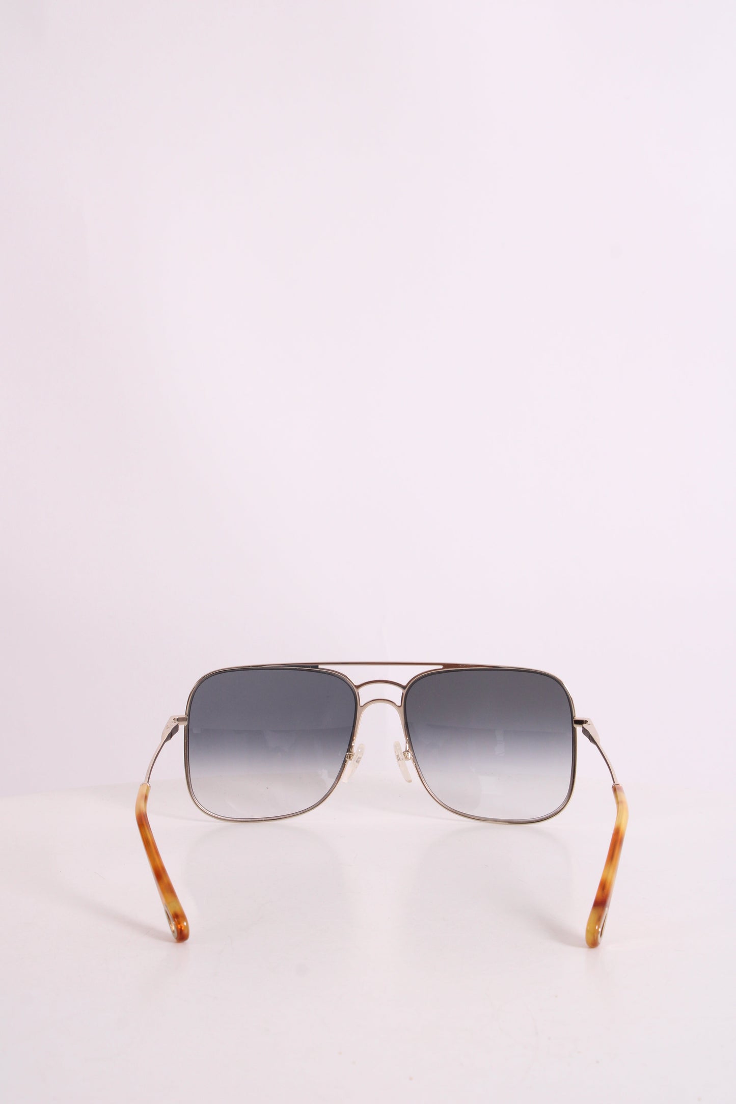 Chloe Blue Tint Sunglasses Silver | O/S, Blue
