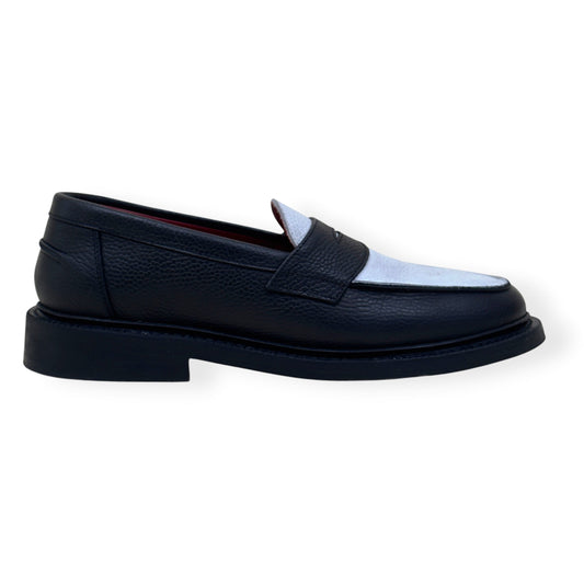 BLACKSTOCK & WEBER ELLIS LOAFERS BLACK / WHITE US6.5 / UK5.5 | UK 5.5, Black