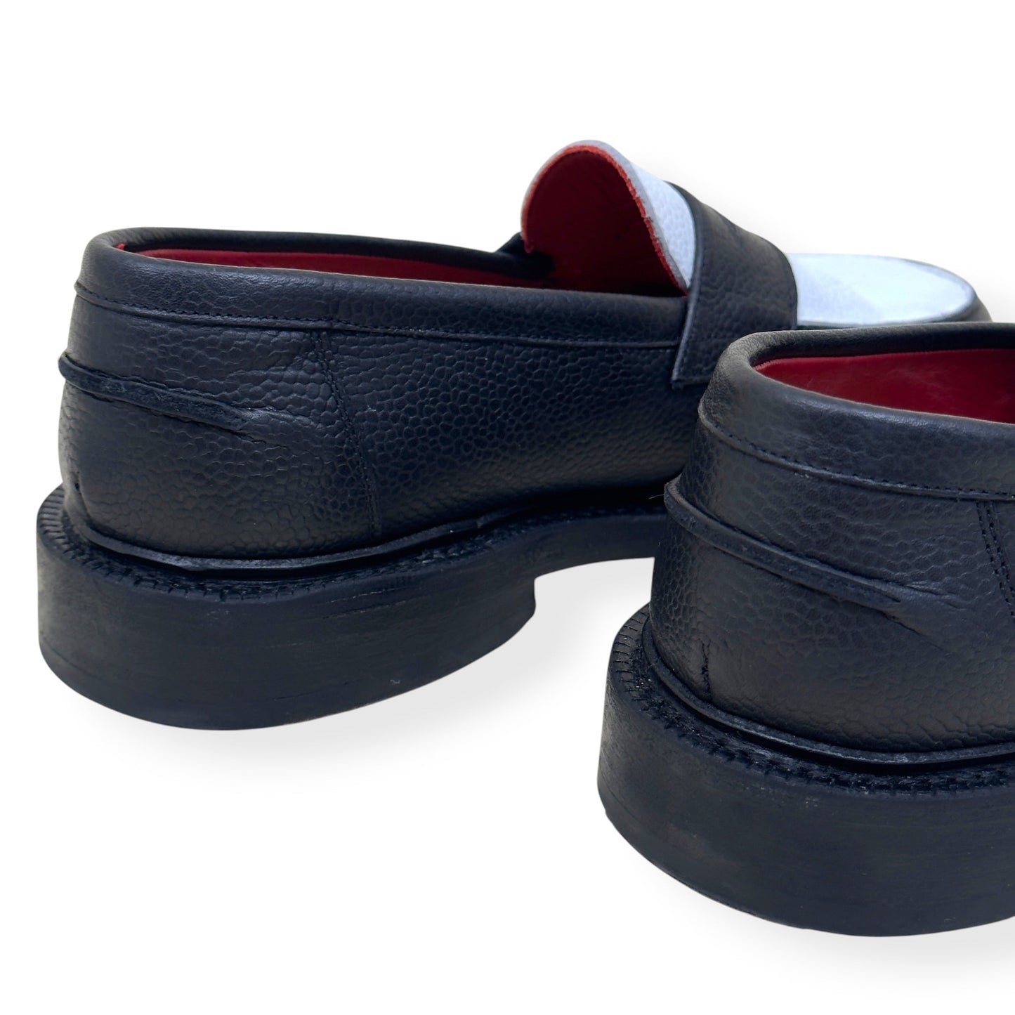 BLACKSTOCK & WEBER ELLIS LOAFERS BLACK / WHITE US6.5 / UK5.5 | UK 5.5, Black