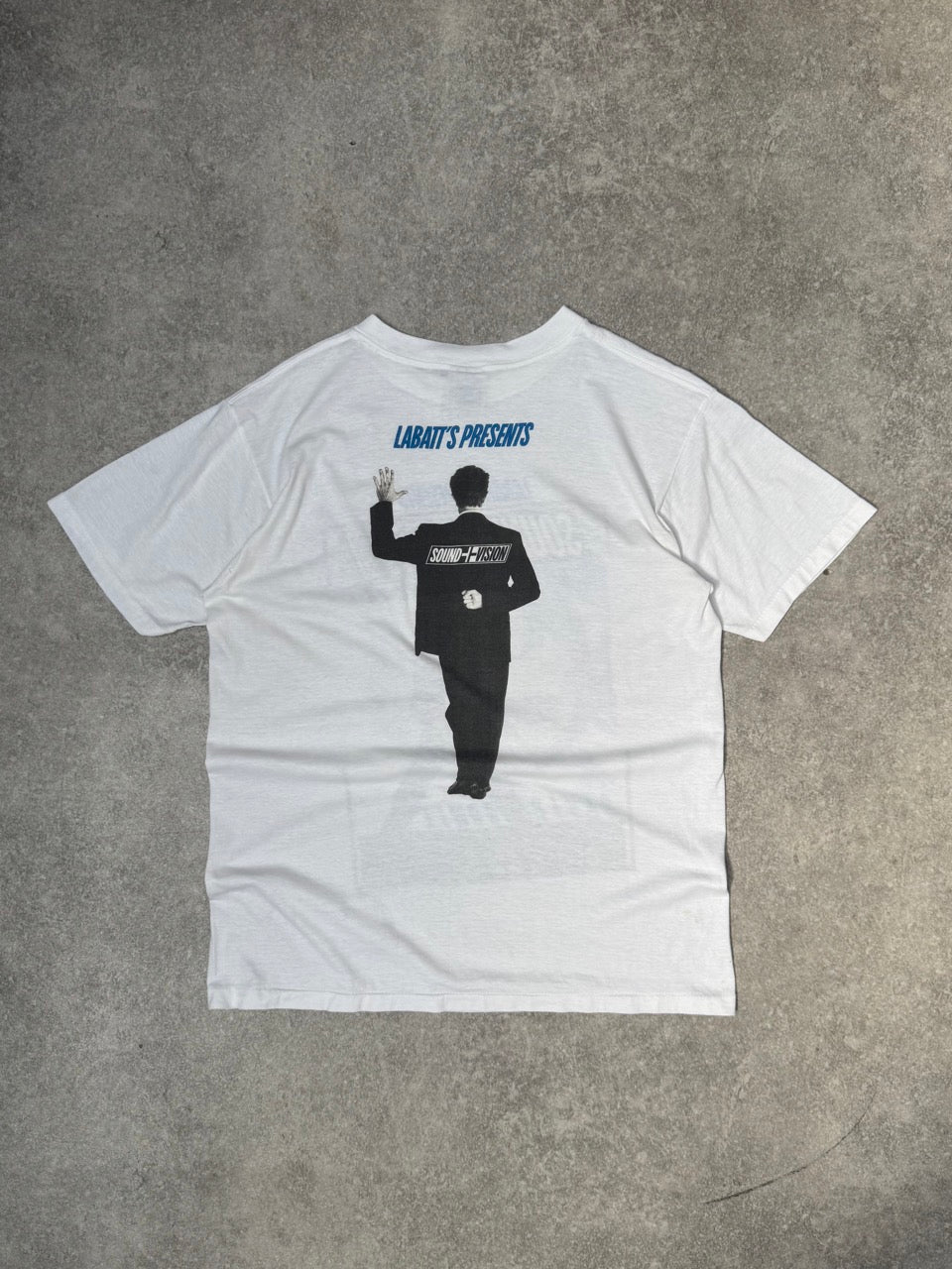 1990 David Bowie: Sound and Vision Tour Single Stitch Graphic Tee