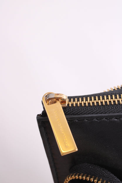 Stella MCcartney Zip Detail Clutch Black | O/S, Black