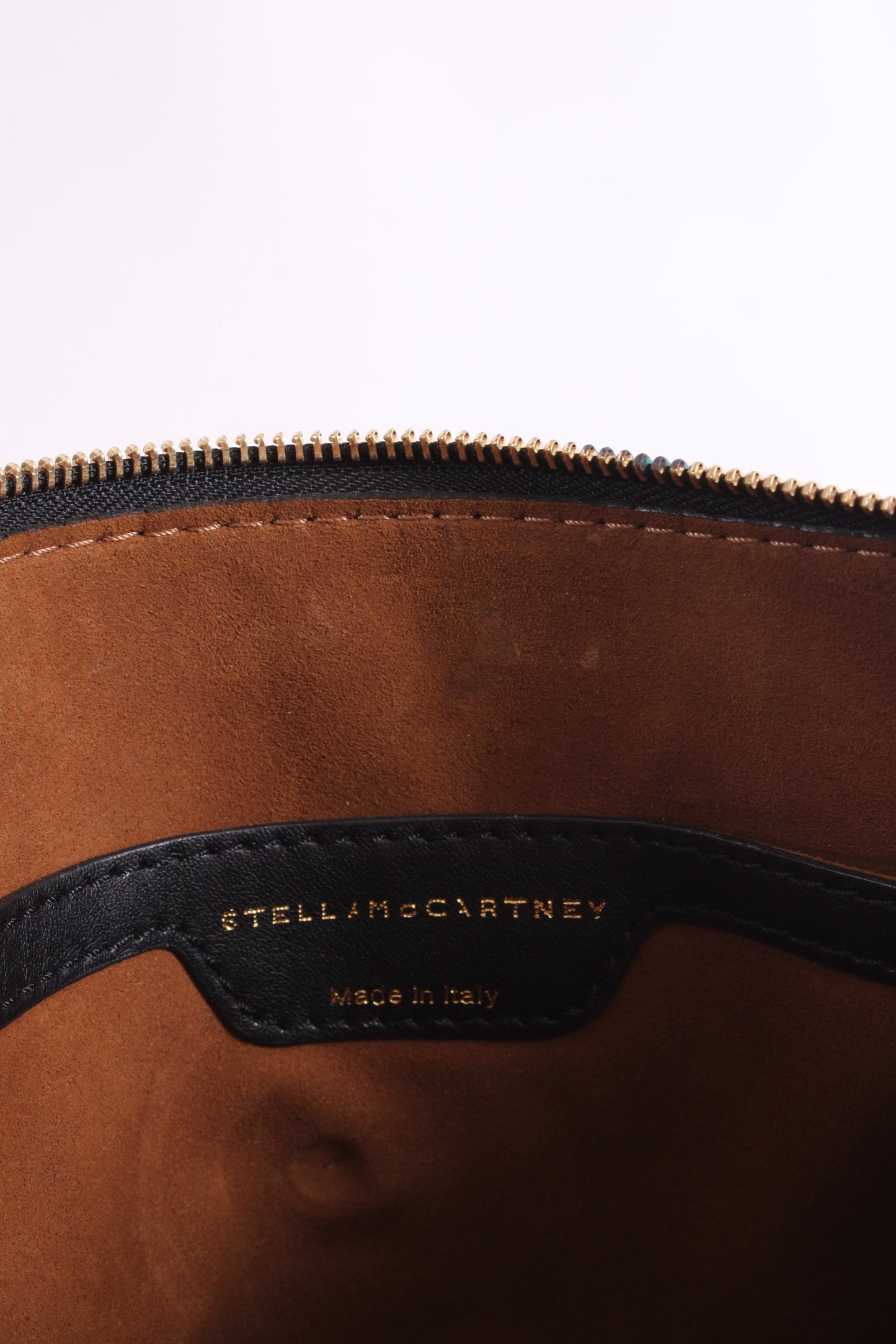 Stella MCcartney Zip Detail Clutch Black | O/S, Black