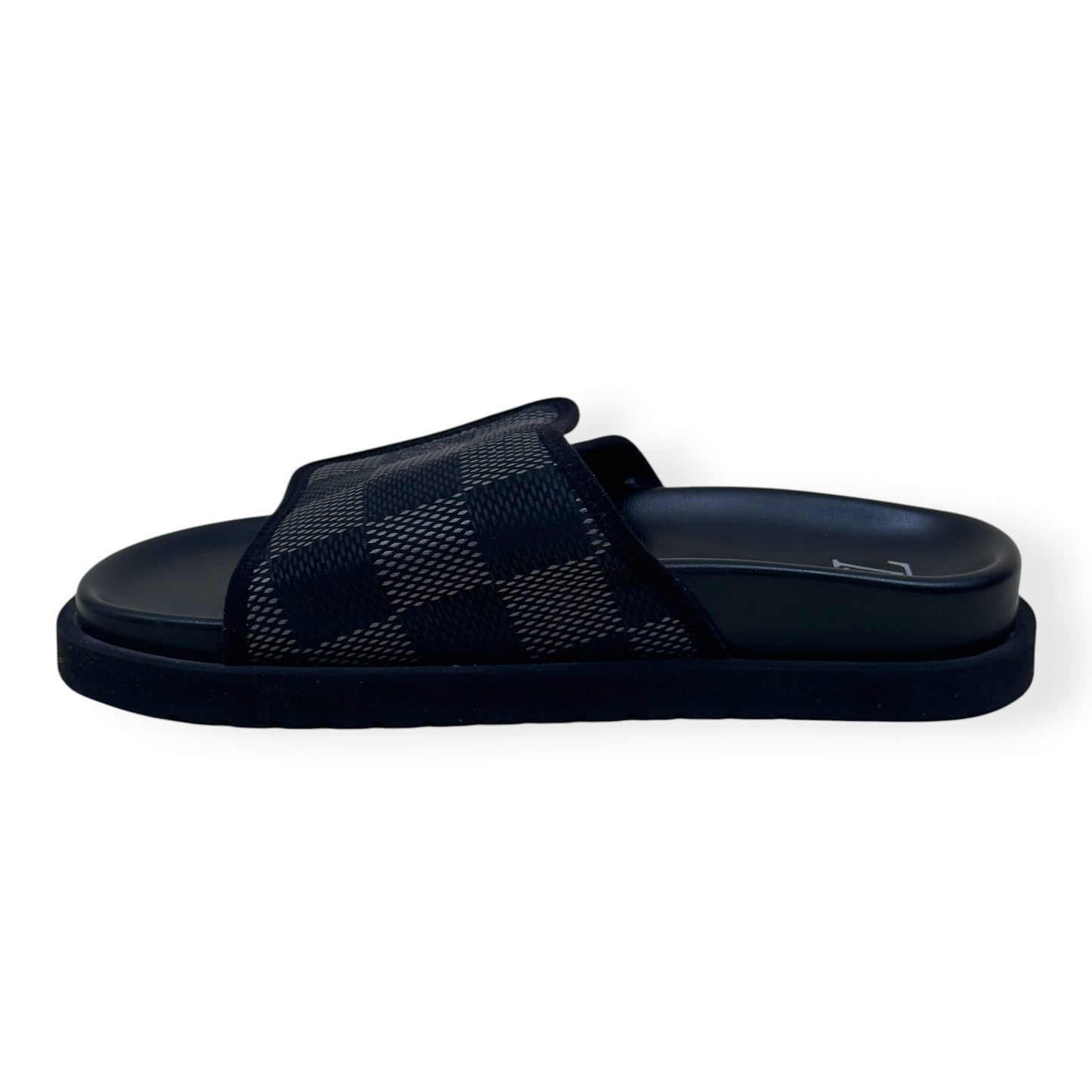 LOUIS VUITTON MIAMI MULES LUXURY BLACK UK6 | UK 6, Black