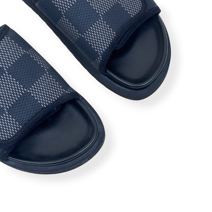 LOUIS VUITTON MIAMI MULES LUXURY BLACK UK6 | UK 6, Black