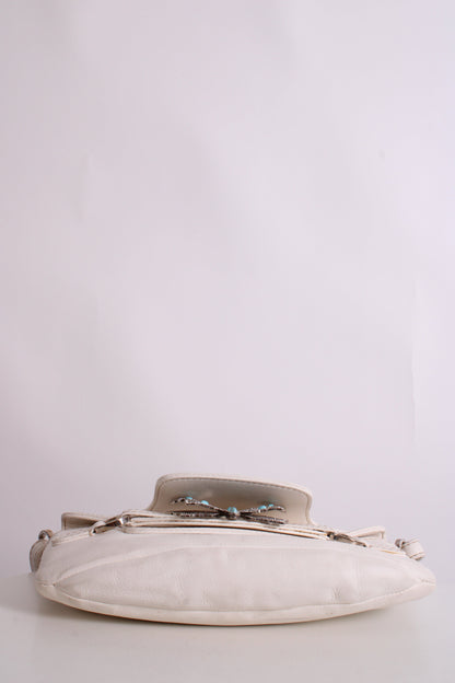 Valentino Butterfly Embellished Leather small bag Cream | O/S, Cream