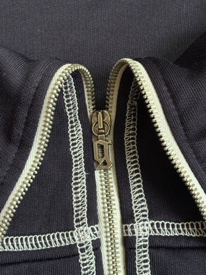 2000's Galliano Wide Neck Full Zip Spellout Track Jacket