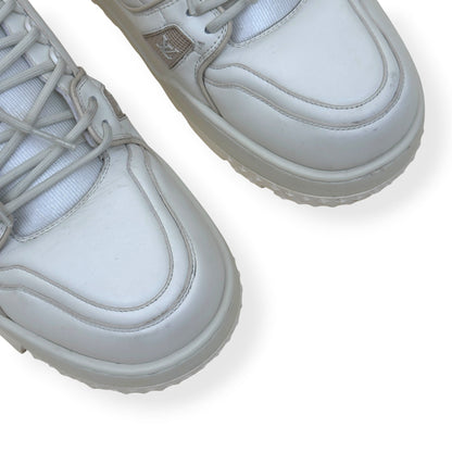 LOUIS VUITTON LV MAXI TRAINER WHITE UK9.5 | UK 9.5, White