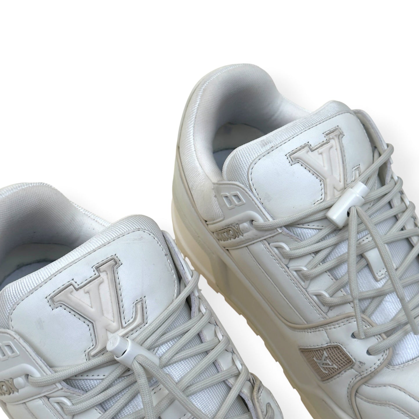 LOUIS VUITTON LV MAXI TRAINER WHITE UK9.5 | UK 9.5, White