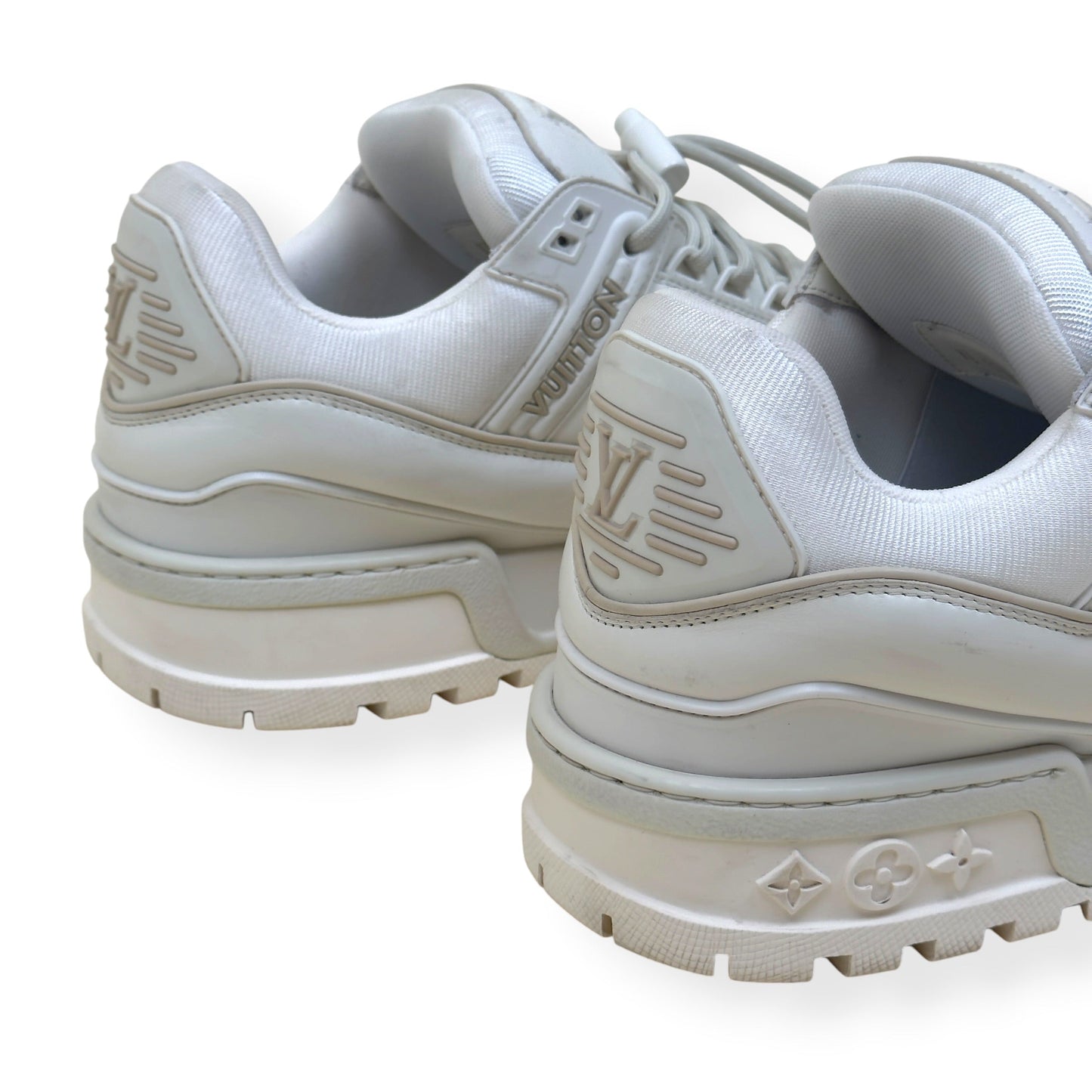 LOUIS VUITTON LV MAXI TRAINER WHITE UK9.5 | UK 9.5, White