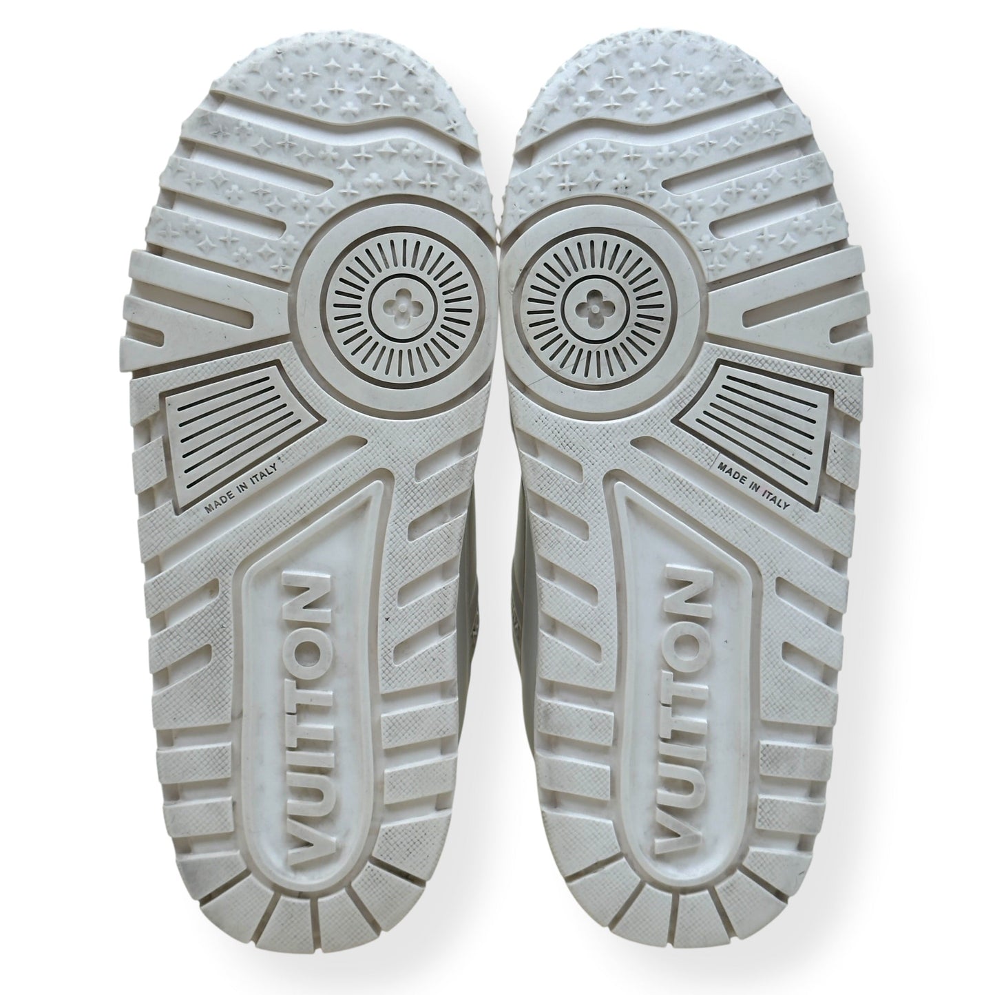 LOUIS VUITTON LV MAXI TRAINER WHITE UK9.5 | UK 9.5, White