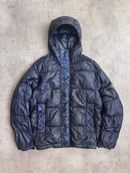 Stone Island A/W 2011 Garment Dyed Crinkle Down Puffer Jacket