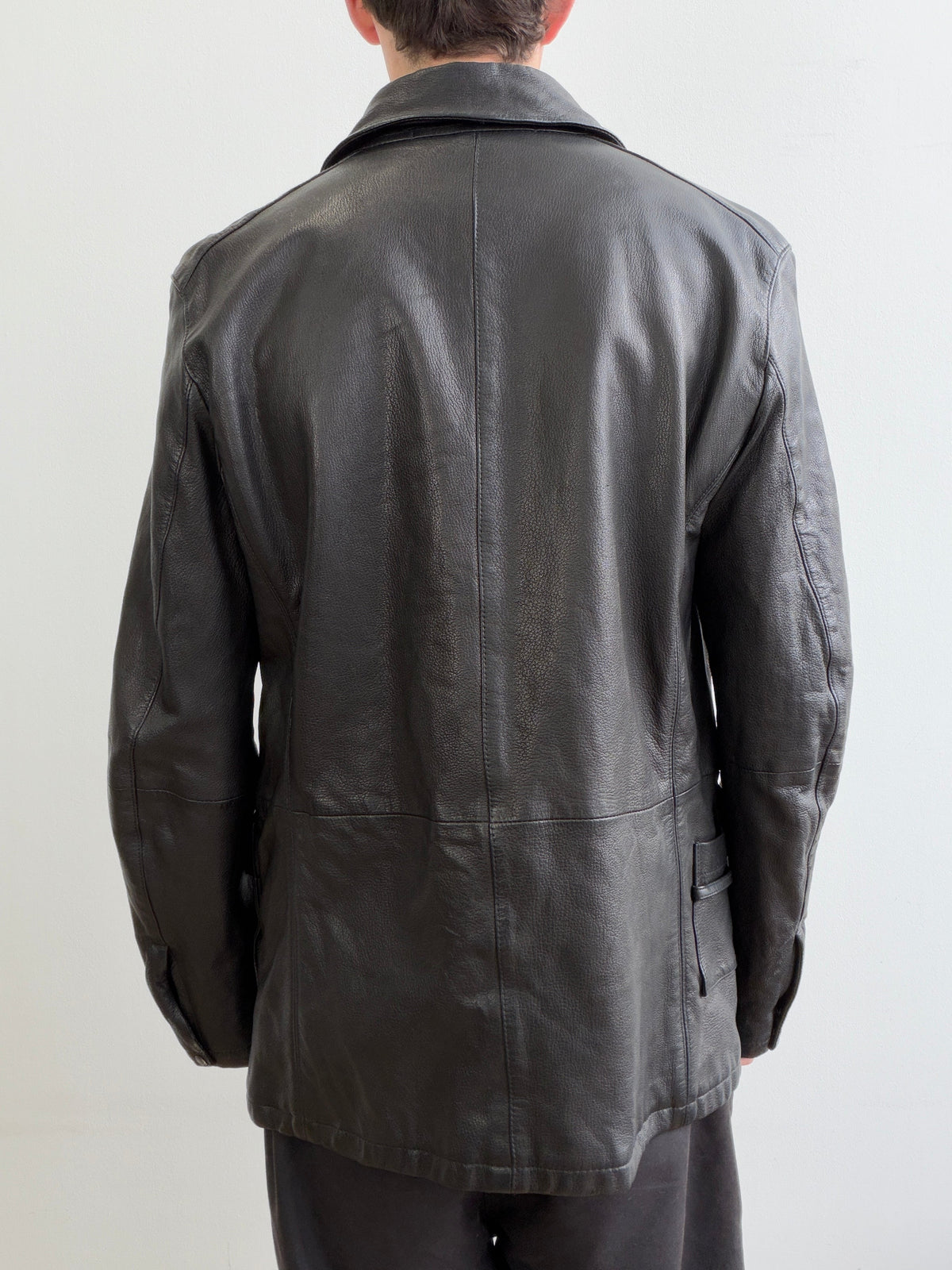C.P. Company Black AW2008 Leather Multi-Pocket jacket | O/S, Black