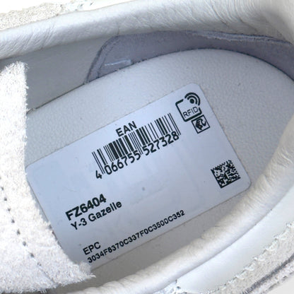 ADIDAS Y-3 GAZELLE SNEAKER CLEAR ONIX UK10.5 | UK 10.5, Clear Onix