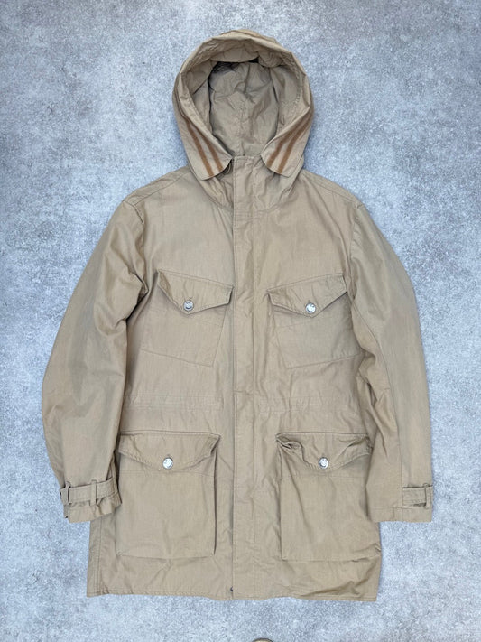 A/W C.P. Company Beige Hooded Parka Jacket