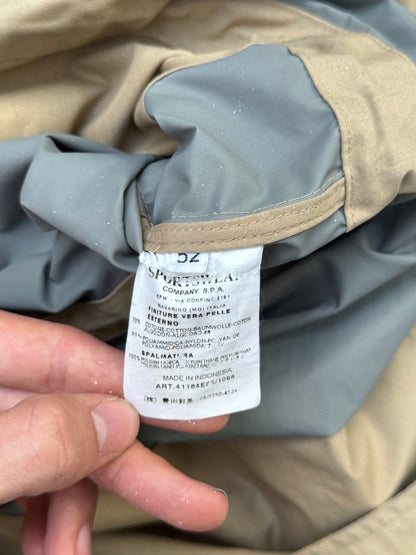 A/W C.P. Company Beige Hooded Parka Jacket