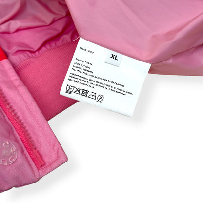 ERL SUNBURST PRINT PUFFER JACKET PINK XL | XL, Pink
