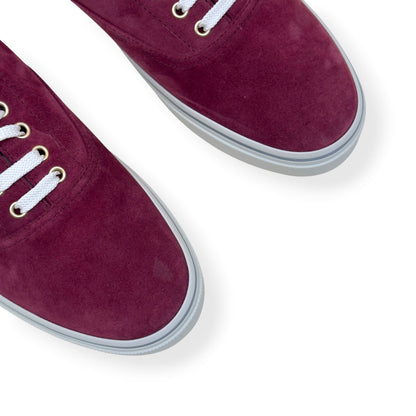 BRUNELLO CUCINELLI SUEDE SNEAKER BORDEAUX RED 45.5 / UK11.5 | UK 11.5, Red