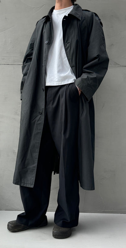 ST MICHAEL LONG TRENCH COAT - L