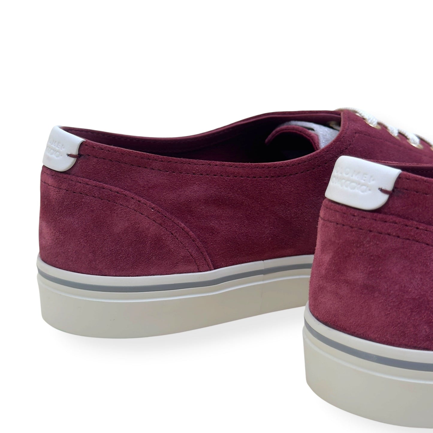 BRUNELLO CUCINELLI SUEDE SNEAKER BORDEAUX RED 45.5 / UK11.5 | UK 11.5, Red