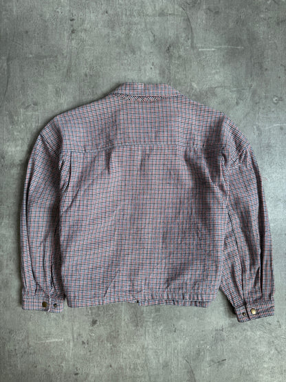 Ne-Net By Issey Miyake Houndstooth Bomber Jacket