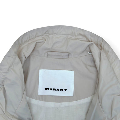 ISABEL MARANT BRAD COLOUR BLOCK JACKET BEIGE / BLACK  / YELLOW L | Large, Multicoloured