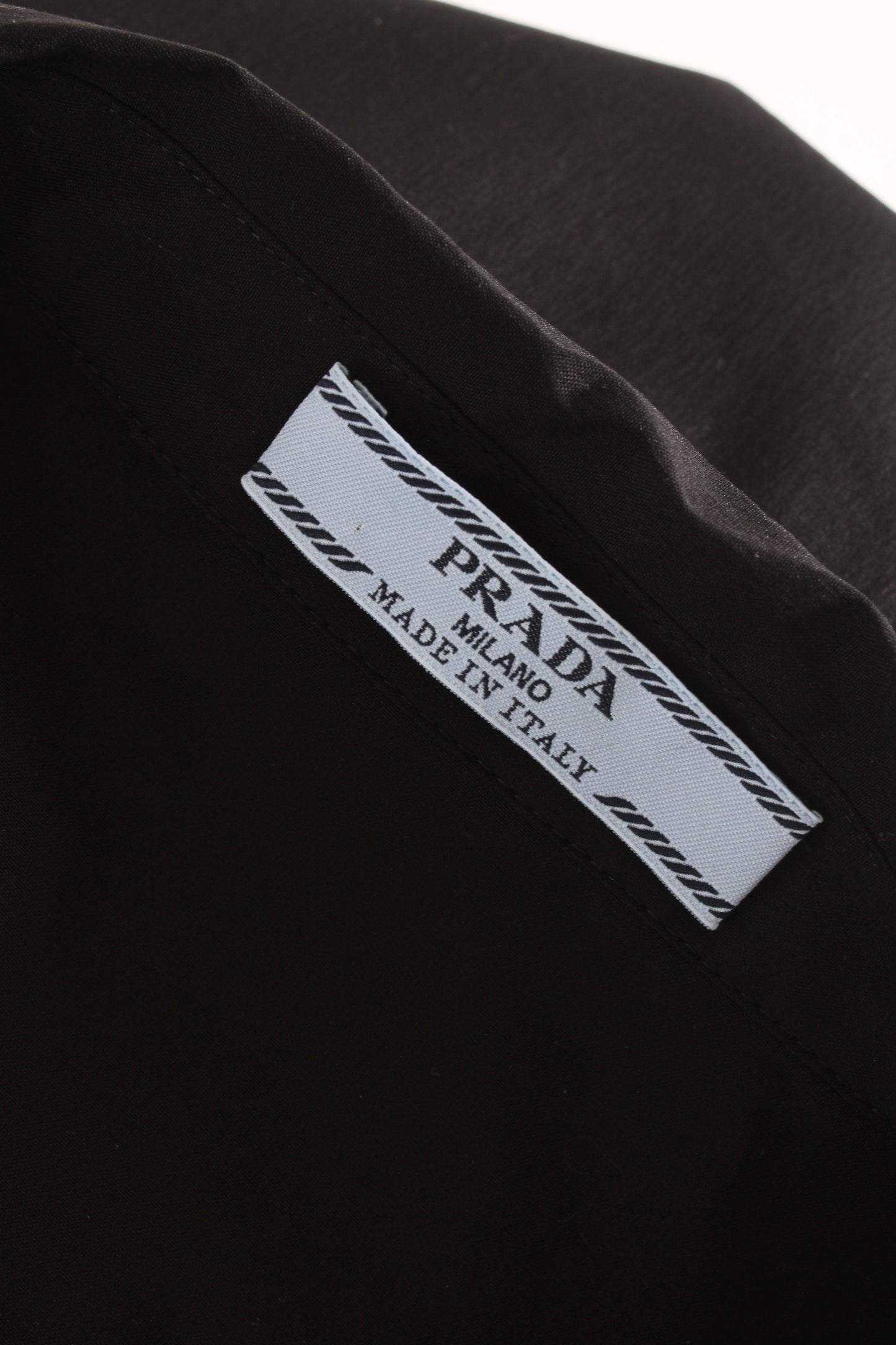 Prada L/S Shirt Black 10 | O/S, Black