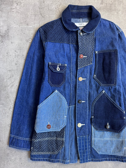 FDMTL Japan Patchwork Boro Chore Jacket