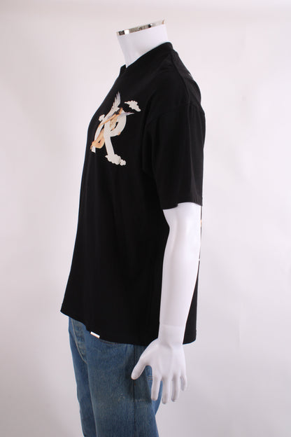 Represent Print Back T-shirt Black S | Small, Black
