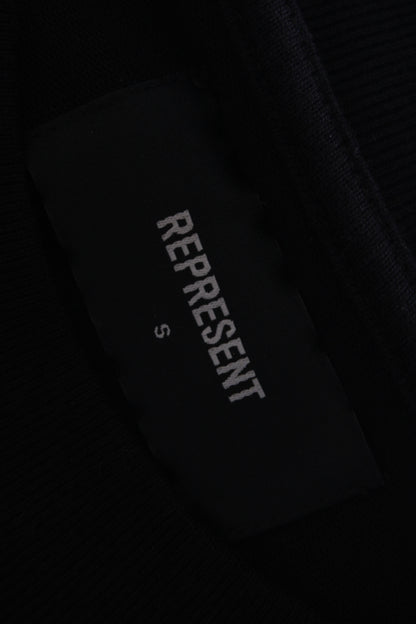 Represent Print Back T-shirt Black S | Small, Black
