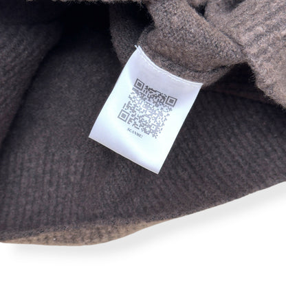 THE COUTURE CLUB FLUFFY LOGO JUMPER BROWN XL | XL, Brown