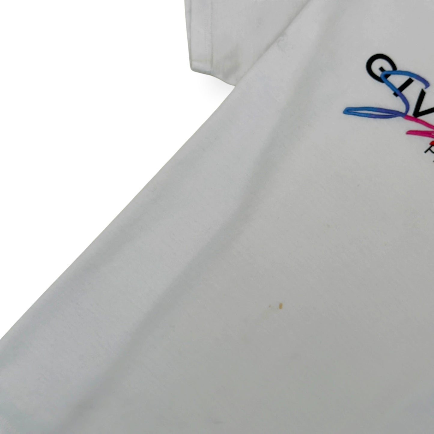 GIVENCHY SIGNATURE LOGO T-SHIRT WHITE XL | XL, White