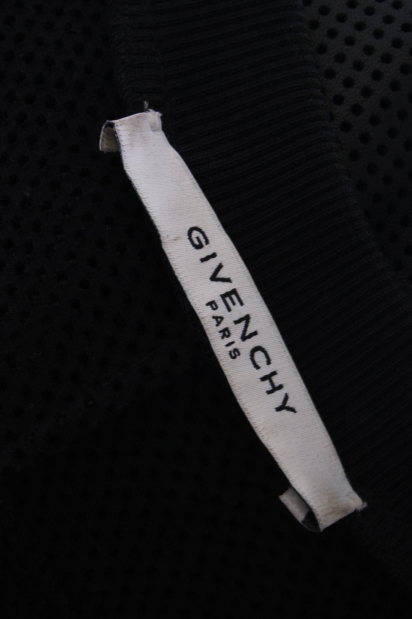 Givenchy Mesh Leather Vest Black/ Red M | Medium, Black