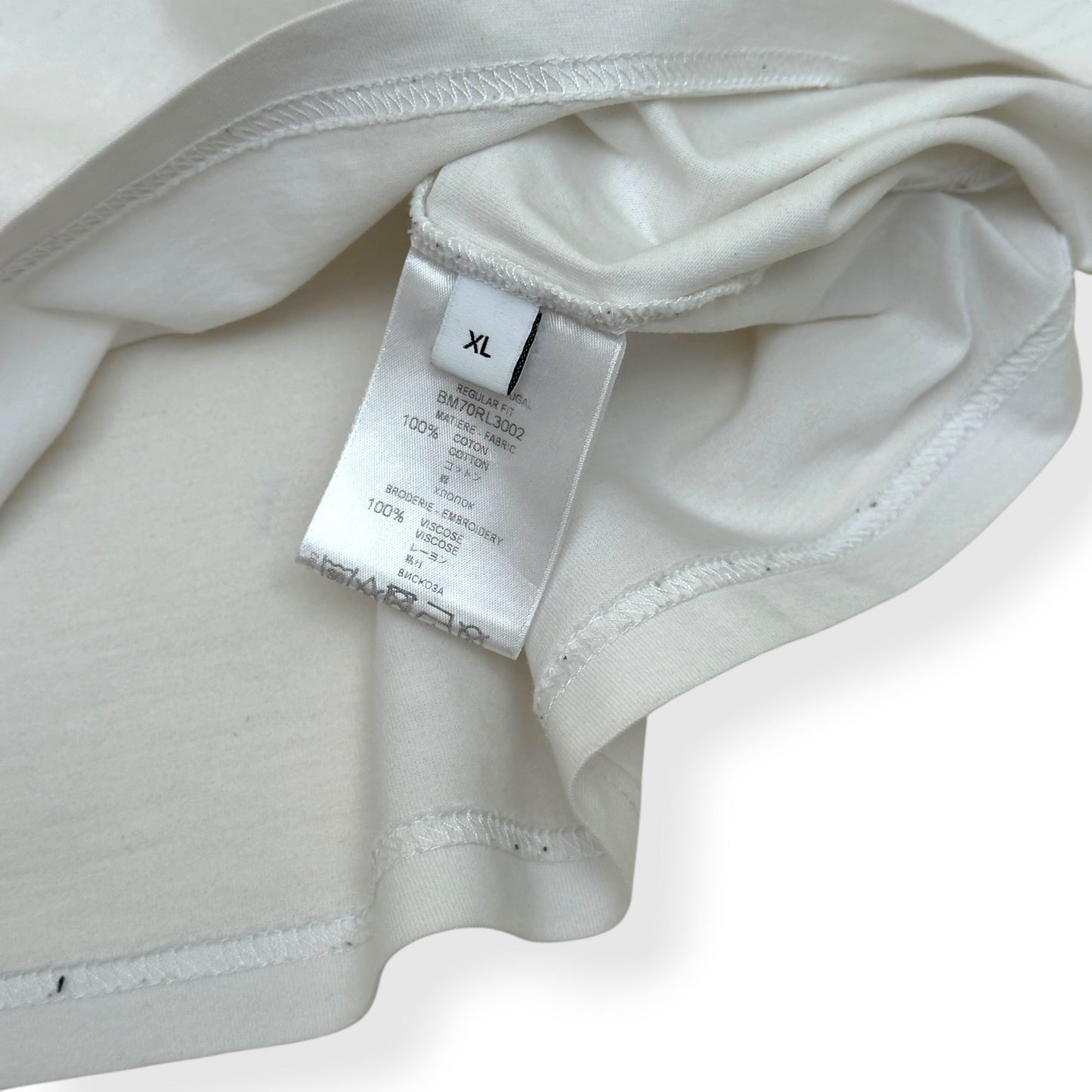 GIVENCHY SIGNATURE LOGO T-SHIRT WHITE XL | XL, White