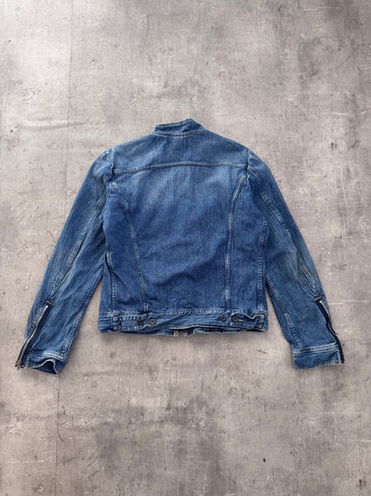 Diesel Denim Zip Up Cargo Jacket