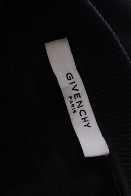 Givenchy S/S Star Side Zip Sweatshirt Black L | Large, Black