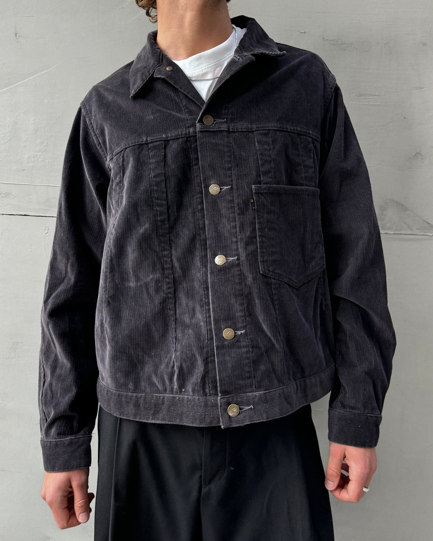 NEEDLES CORD OVERSHIRT JACKET - L