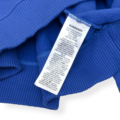 BURBERRY B LOGO SWEATSHIRT BLUE L | Large, Blue