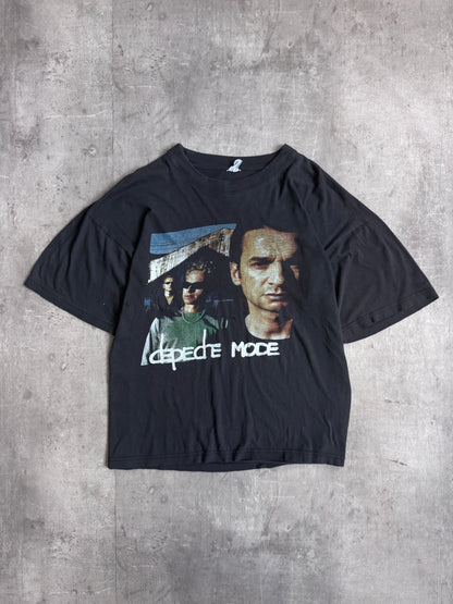 2000's Depeche Mode Boxy Portrait Graphic Tee