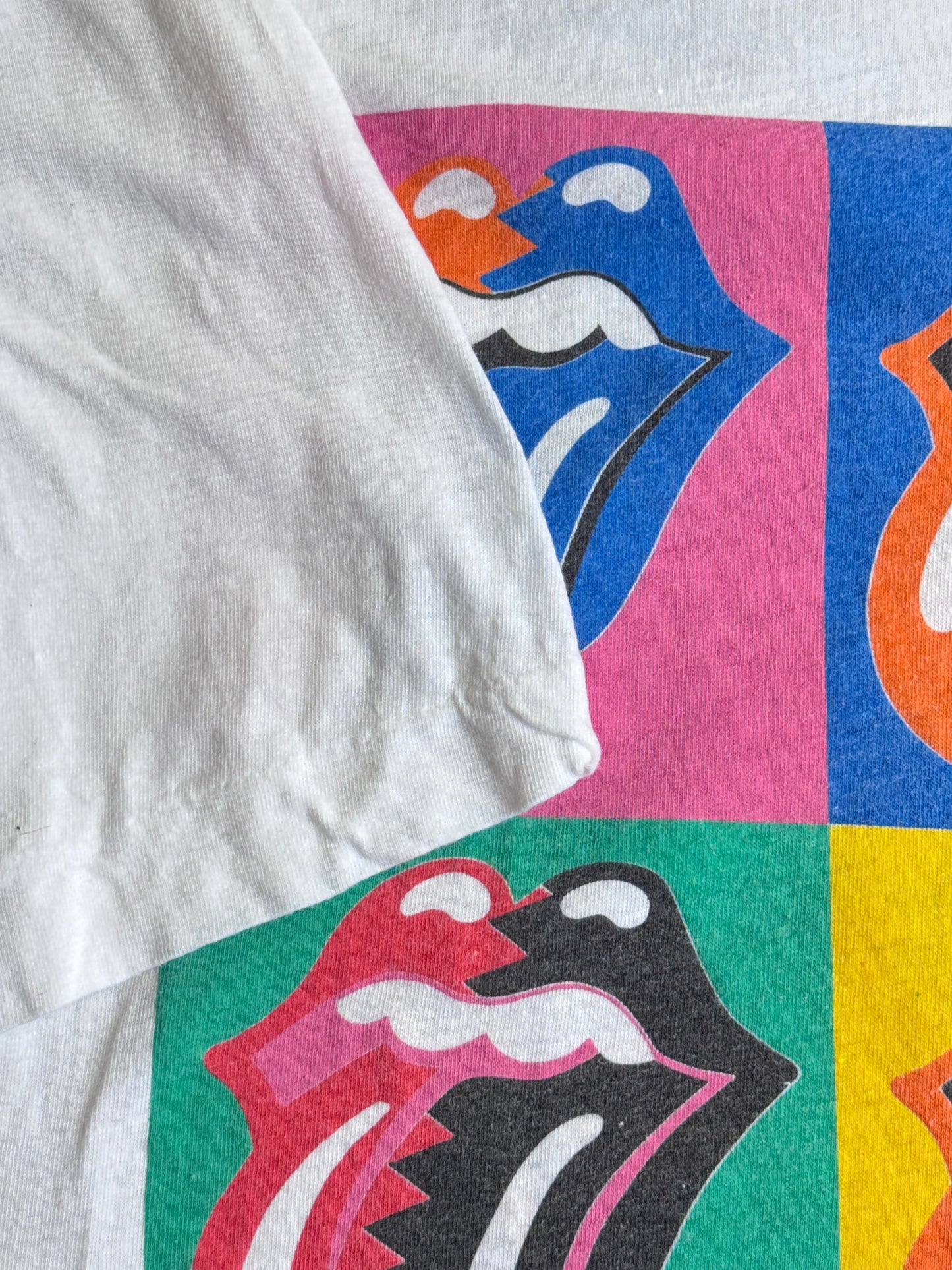 1990 Rolling Stones Urban Jungle Europe Single Stitch Tour Tee