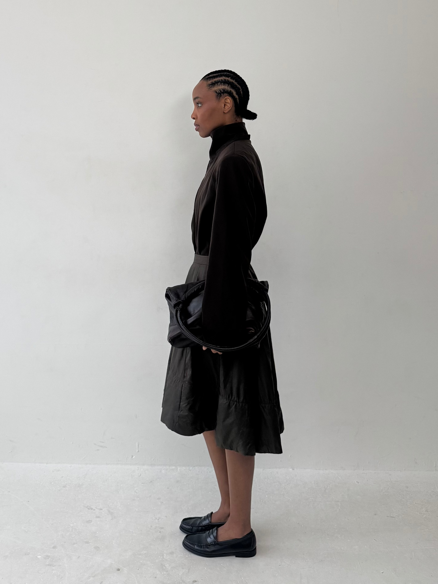 Nylon Skirt | Default Title, Brown