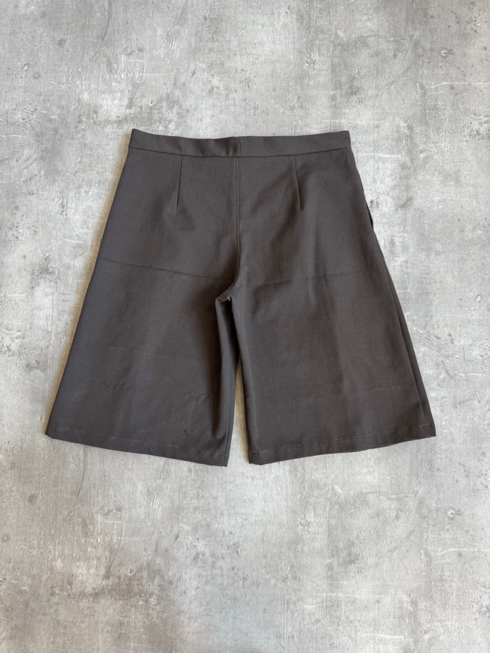 VT Rework: Brown Pleated Shorts