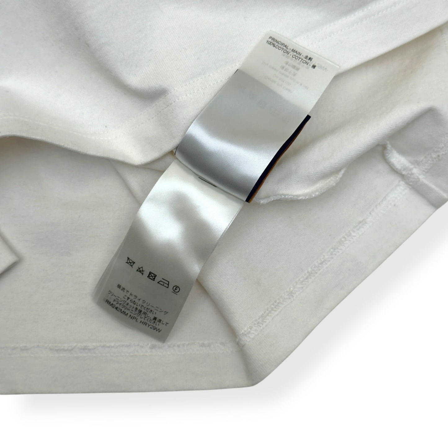 LOUIS VUITTON LOVERS EMBROIDERED T-SHIRT WHITE L | Large, Red