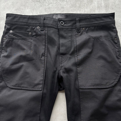 DIESEL BLACK GOLD LAYERED JEANS | O/S, Multicoloured
