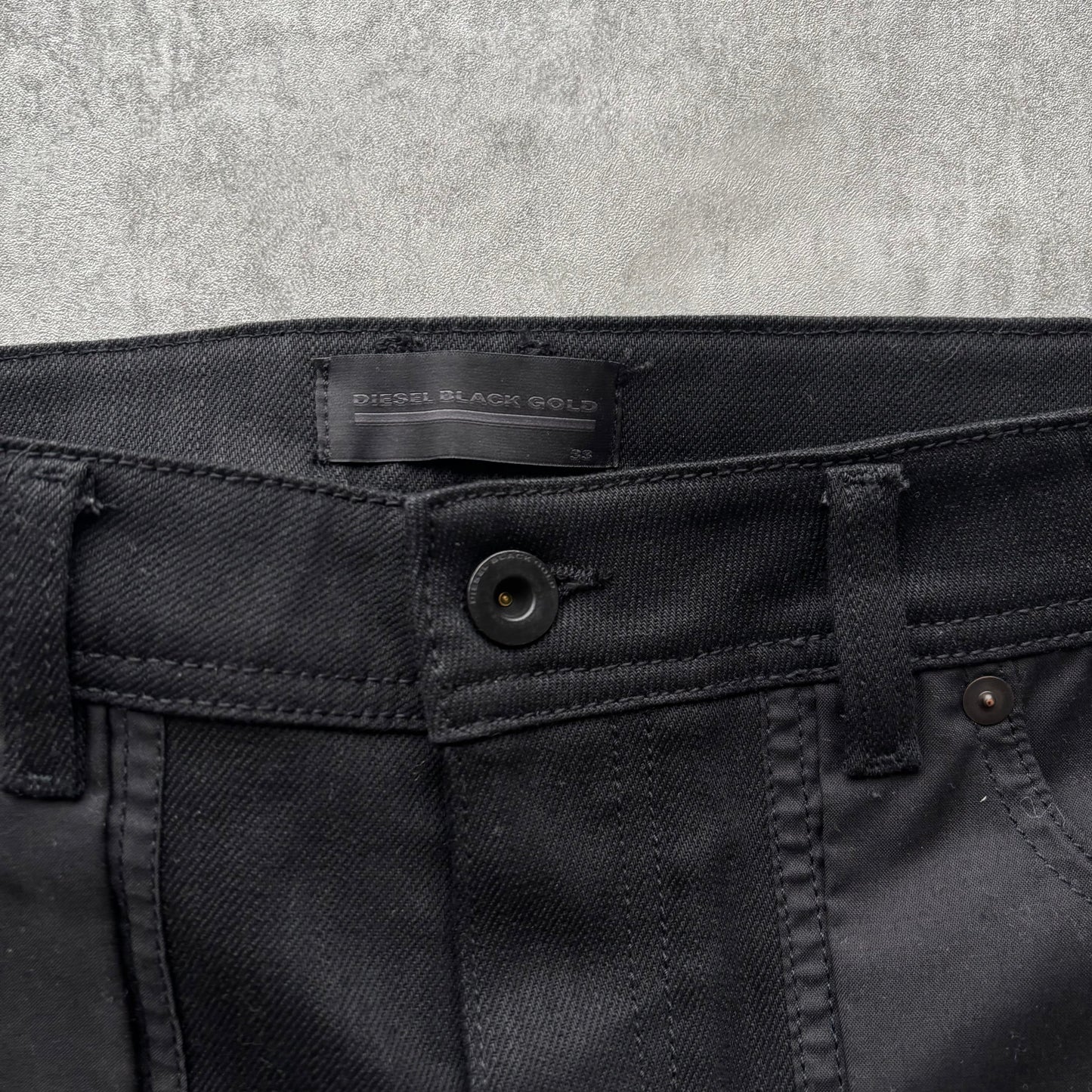 DIESEL BLACK GOLD LAYERED JEANS | O/S, Multicoloured