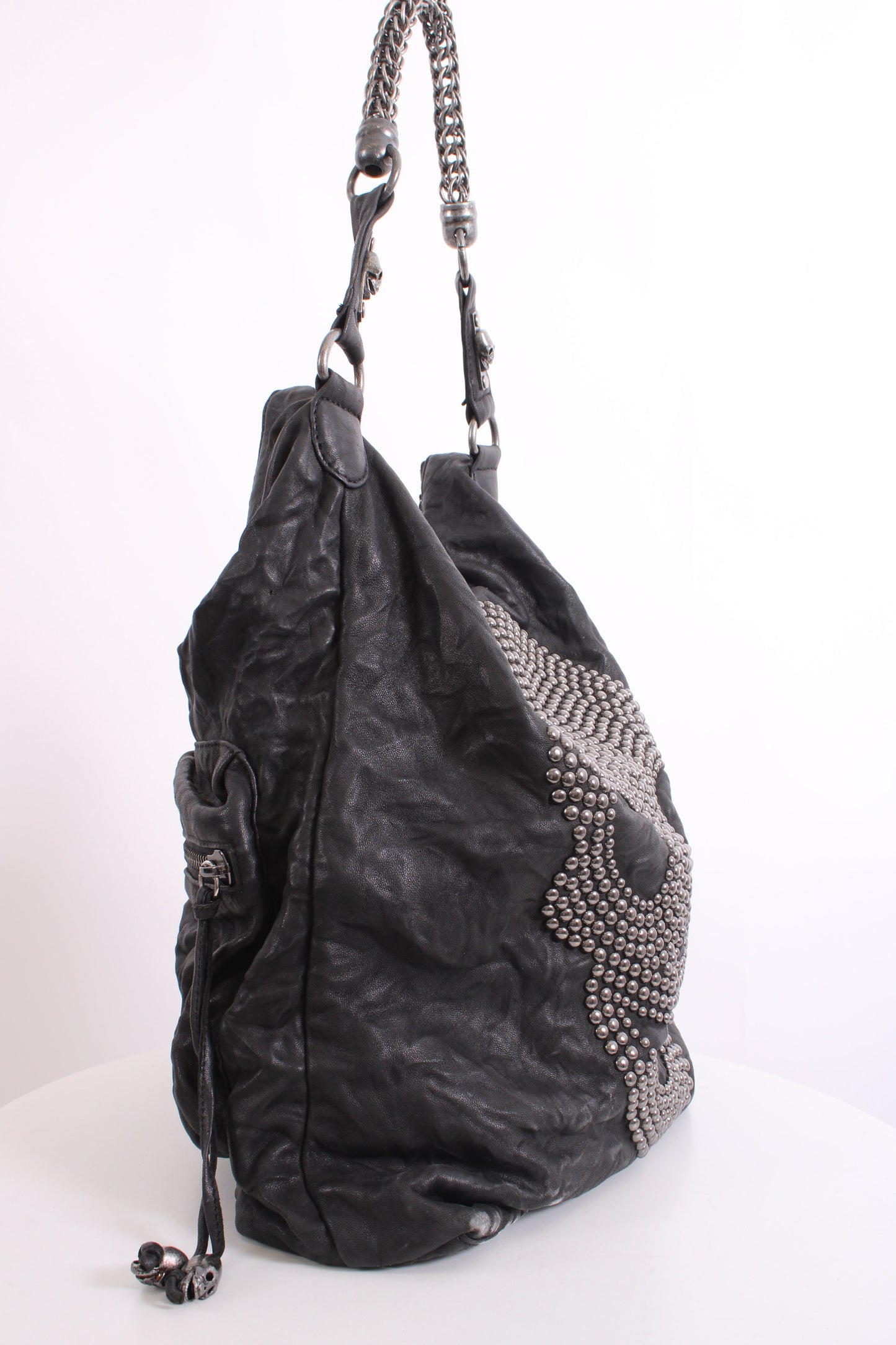Thomas Wylde skull studd handbag Black | O/S, Black