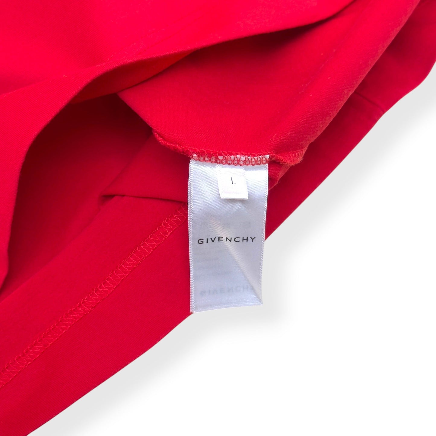 GIVENCHY CHAIN PRINT T-SHIRT RED L | Large, Red
