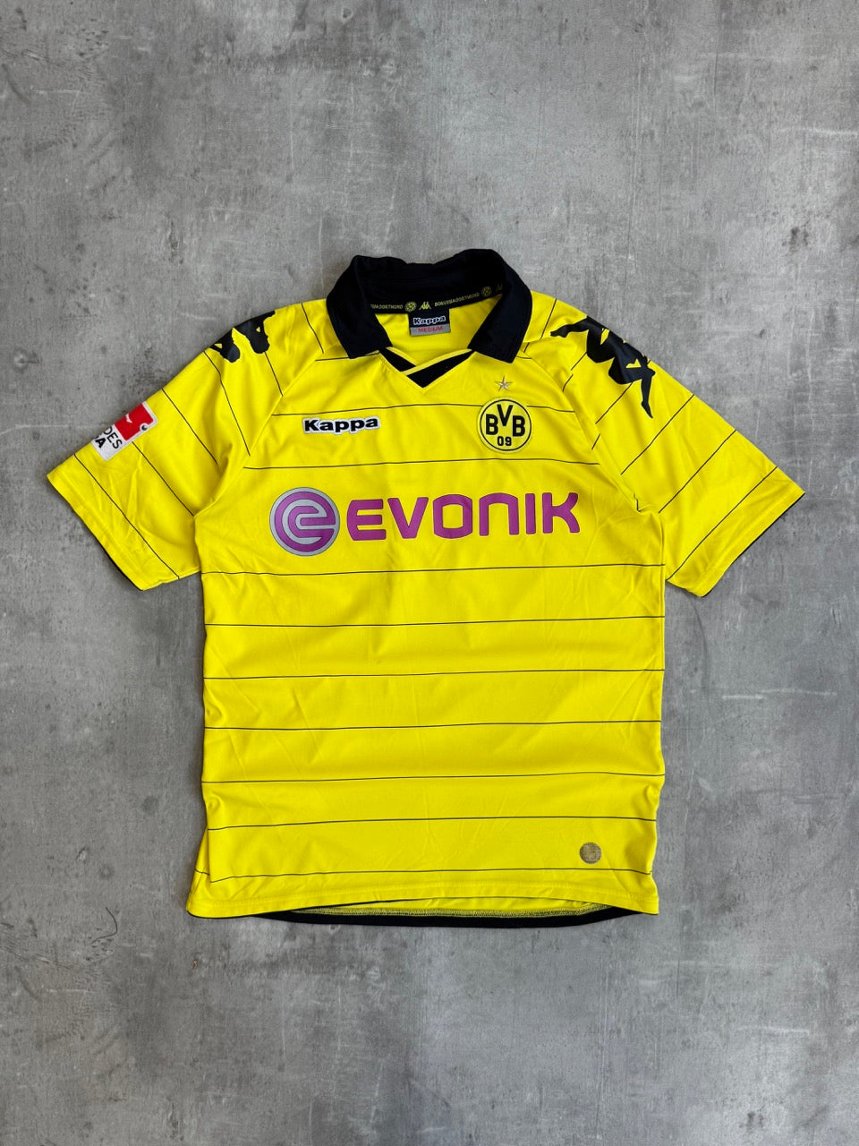 2010/2011 Borussia Dortmund Home 'Subotic 4' Football Shirt